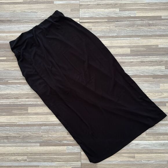 BY TOGETHER Ruched Midi Skirt - Picture 2 of 3